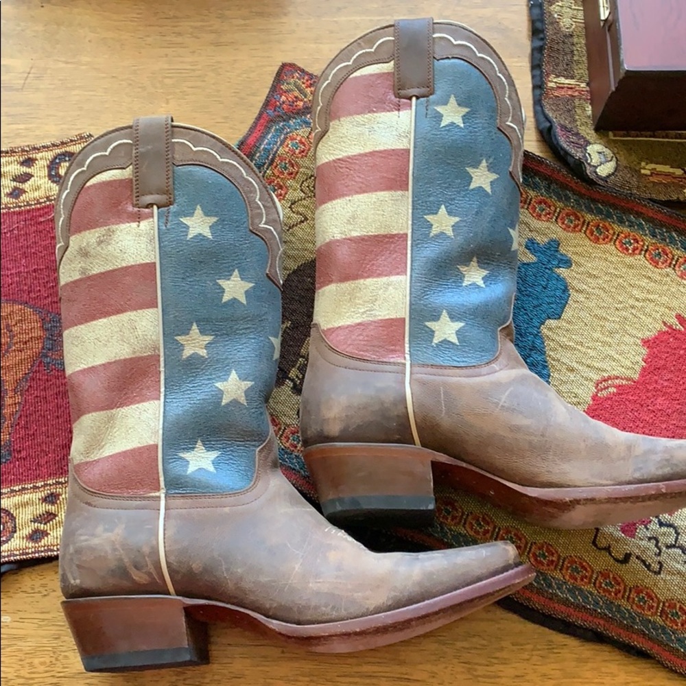 Shyanne American Flag boots